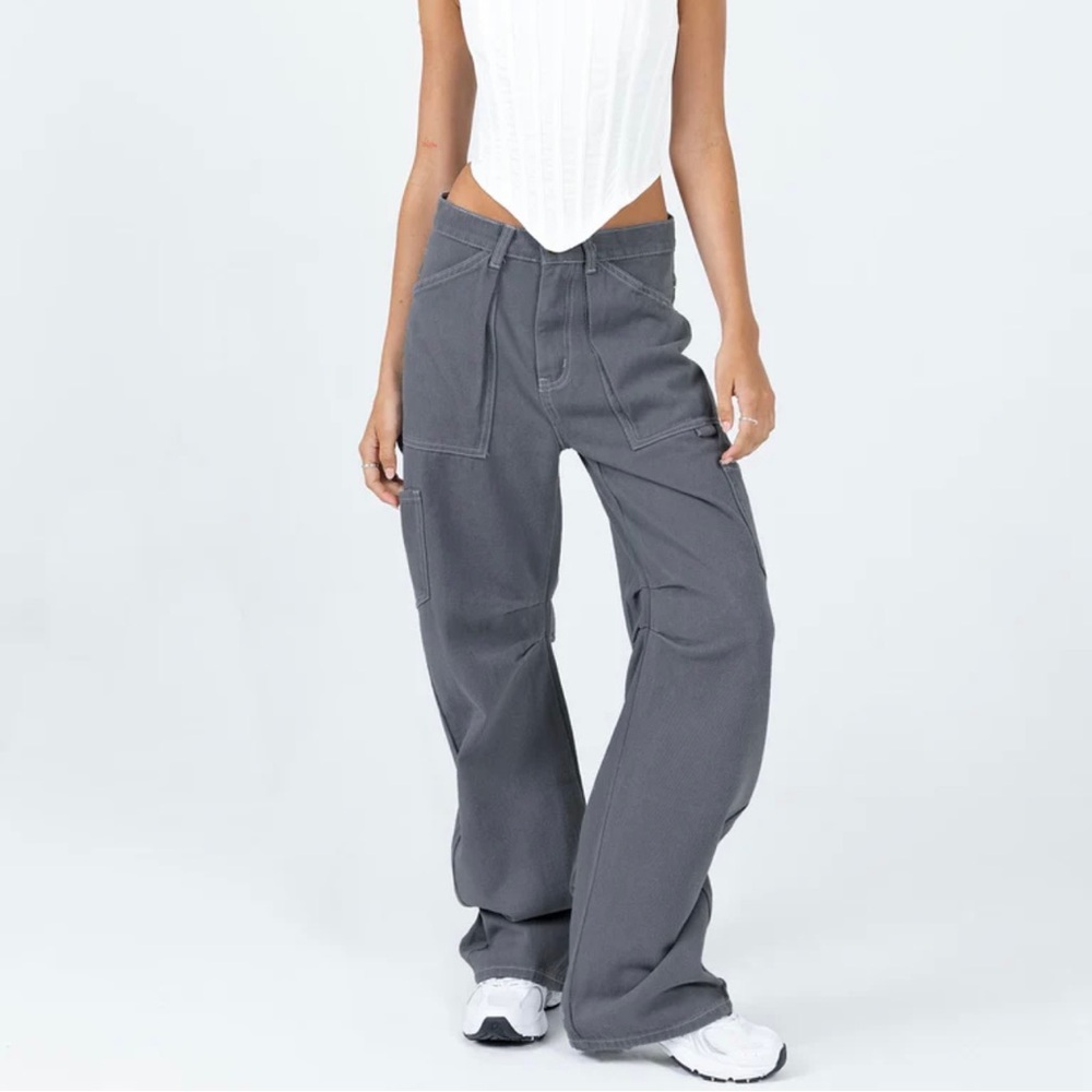 Lioness Cargo Pants in Slate